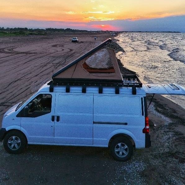 etNxI2KlonmV4Ni3.jpg چادر سقفی هارد کیس اطلس چریک (سیمرغ) | Cherik (Simorgh) Atlas Hard Shell Rooftop Tent - با نردبان آهنی - تصویر 1